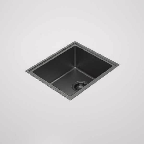 The Blue Space Caroma Urbane II Single Bowl Sink Gunmetal
