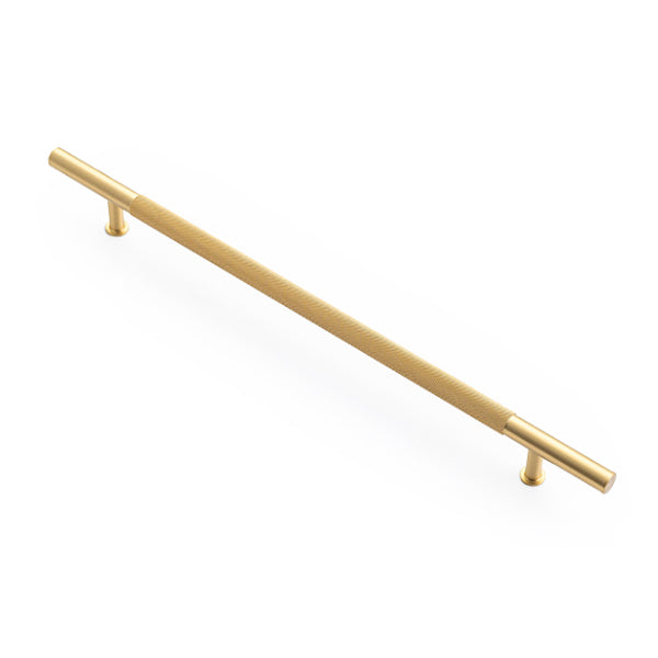 Castella Chelsea Pull Handle Satin Brass 256mm - The Blue Space