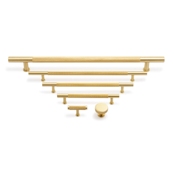 Castella Chelsea Pull Handle Satin Brass Collection - The Blue Space