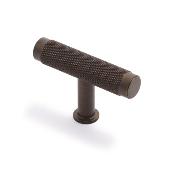 Castella Chelsea T Knob Bronze 50mm - The Blue Space