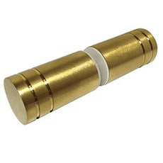 CRL Perth Round Shower Screen Knob Brushed Brass - The Blue Space