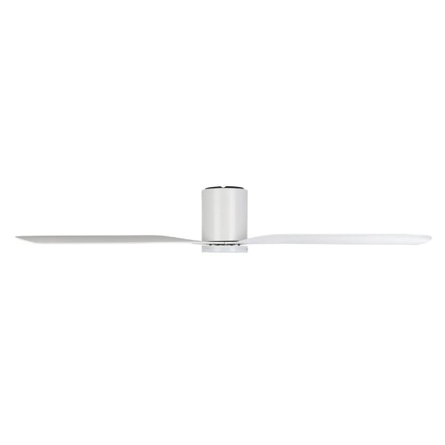 Eglo Iluka 60 Inch DC Fan 18W LED Tri-Col White Hugger