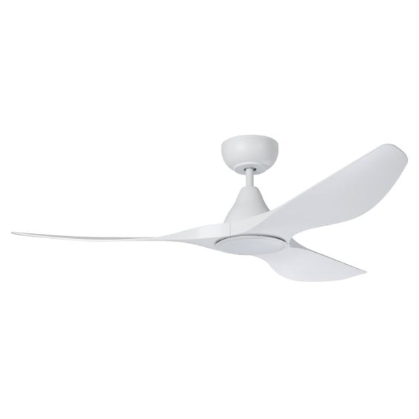 Eglo Surf 52in 132cm Ceiling Fan with 20W LED CCT Light - White | The Blue Space