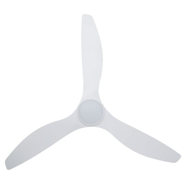 Eglo Surf 60in 152cm Ceiling Fan with 20W LED CCT Light - White | The Blue Space