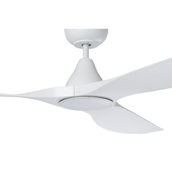 Eglo Surf 60in 152cm Ceiling Fan with 20W LED CCT Light - White | The Blue Space
