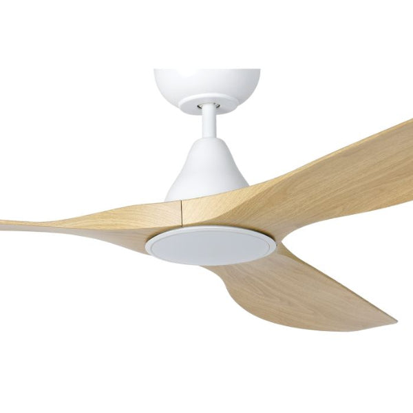 Eglo Surf 60 DC Ceiling Fan with LED Light Oak/White