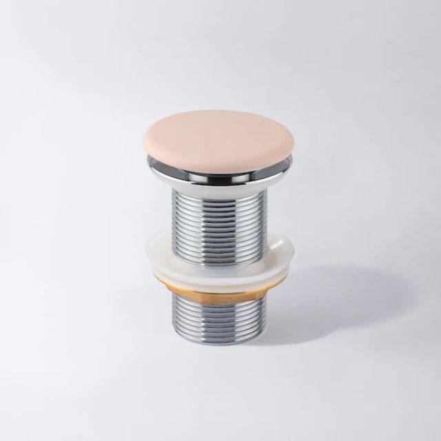 Eight Quarters Concrete Pop-up Waste - Blush