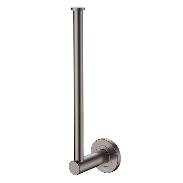 Fienza Kaya Dual Purpose Towel Rail/Toilet Roll Holder Gun Metal