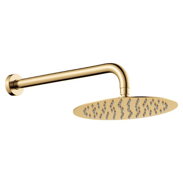 Fienza Kaya Shower Arm Set Urban Brass
