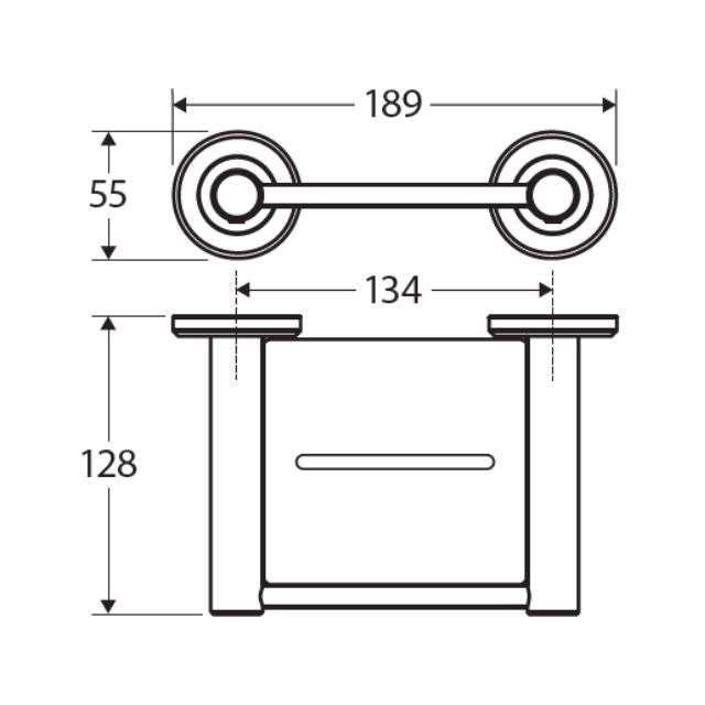 Fienza Kaya Soap Shelf Chrome