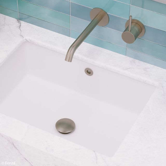 Fienza Universal Pop-Up/Pull-Out Basin Waste Brushed Nickel