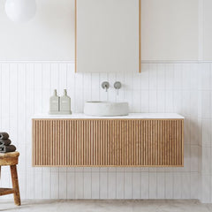 Ingrain Grooved Wall Hung Vanity