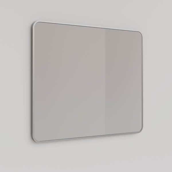 INGLM7590-BN | Ingrain Rectangle Brushed Nickel Framed Mirror 750mm by 900mm | Product Image