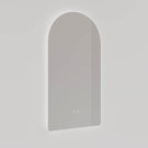 Ingrain Arched Frameless Arch Mirror with Backlit LED - The Blue Space