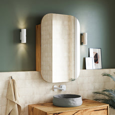 Ingrain Pingelly Messmate Timber Shaving Cabinet Bathroom Vanity - The Blue Space 
