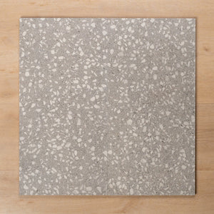 Island Terrazzo Grey Matt P4 Porcelain Tile 300x600mm