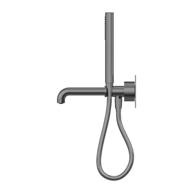 Nero Kara Progressive Shower System With Spout 230mm Gun Metal