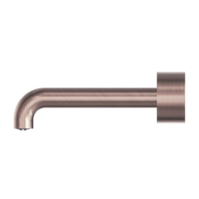 Nero Kara Progressive Wall Basin/Bath Set 120mm Brushed Bronze