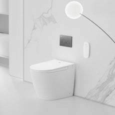 The Blue Space - Lafeme Crawford Smart Toilet - side view