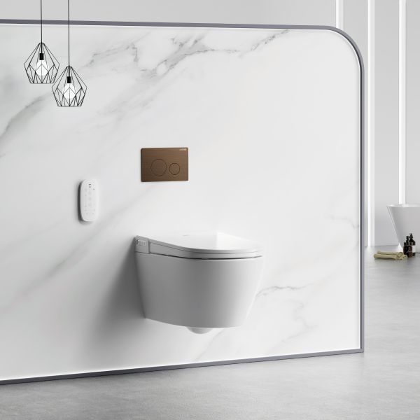 The Blue Space - Lafeme Sesto Smart Toilet - Brushed Bronze