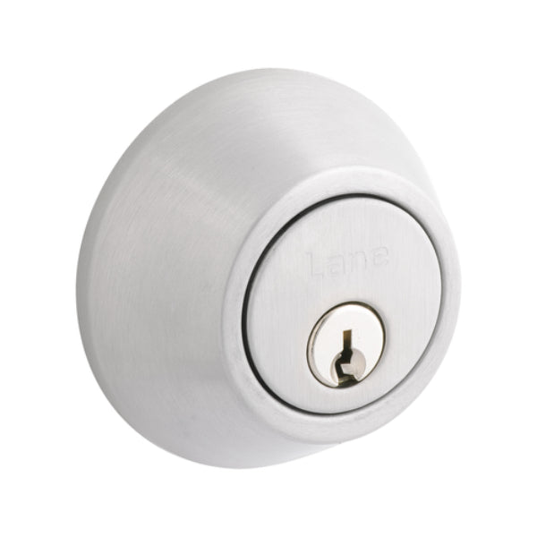 Lane Double Cylinder Deadbolt Satin Stainless Steel