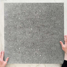 Light Grey Frankie Polished Concrete Look Tile Lappato 300 x 600 x 10mm Porcelain