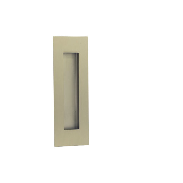 Lockwood Vivid 150mm Flush Pull Satin Brass | The Blue Space