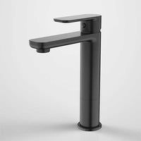 Caroma Luna Mid Basin Mixer Satin Black at The Blue Space
