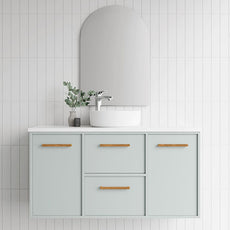 Marquis Palm Wall Hung Vanity - The Blue Space