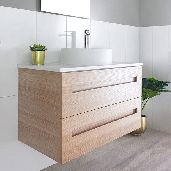 Marquis Gold Wall Hung Vanity at The Blue Space