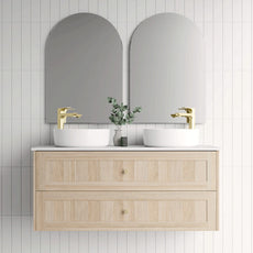 Marquis Pier Wall Hung Bathroom Vanity - Sizes 600, 750, 900, 1200, 1500, 1800 - The Blue Space