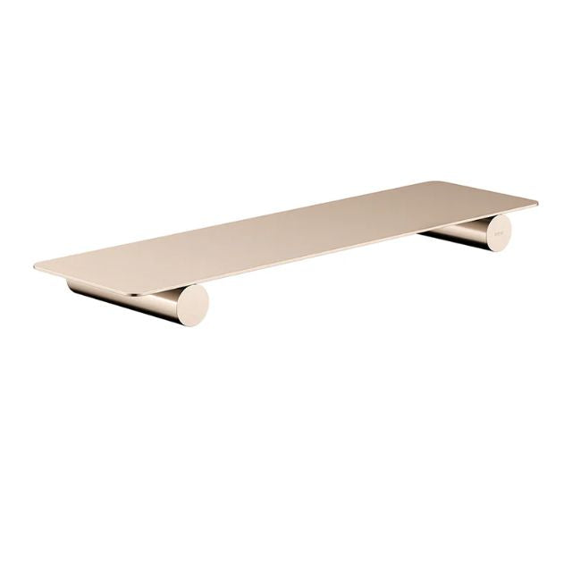 Meir Curvaé Shower Shelf  Champagne
