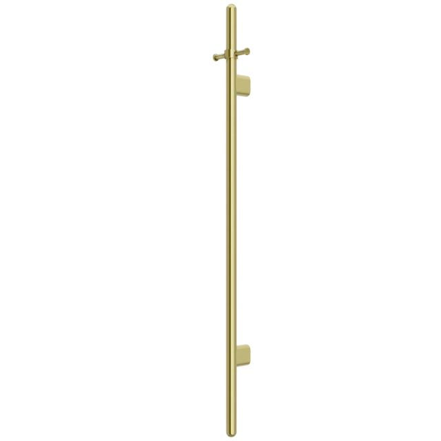 Meir Heated Vertical Towel Rail - Tiger Bronze