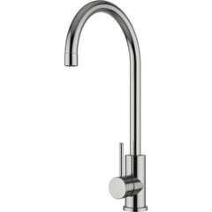 Meir Outdoor Round Kitchen Mixer Stainless Steel