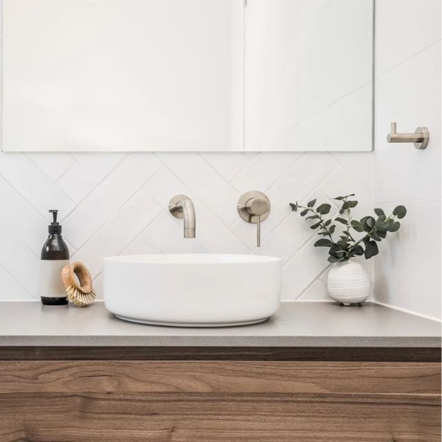 Lifestyle Meir Round Diverter Mixer - Brushed Nickel MW07TS-PVDBN_KIT - The Blue Space