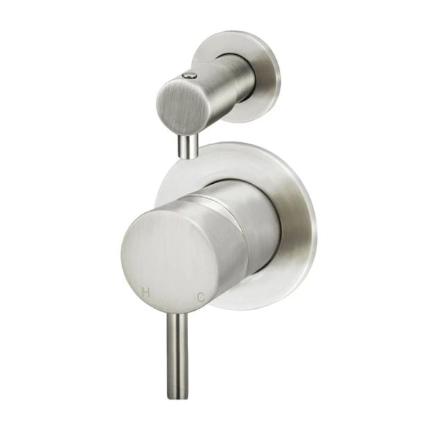 Meir Round Diverter Mixer - Brushed Nickel MW07TS-PVDBN_KIT - The Blue Space