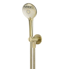 Meir Round 3 Function Hand Shower on Fixed Bracket Tiger Bronze - The Blue Space