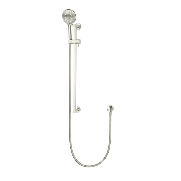 Meir Round 3 Function Rail Shower Brushed Nickel - The Blue Space