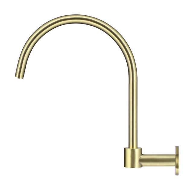 Meir Round High-Rise Swivel Wall Spout Tiger Bronze