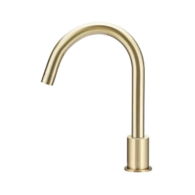 Meir Round Hob Mounted Swivel Spout Tiger Bronze