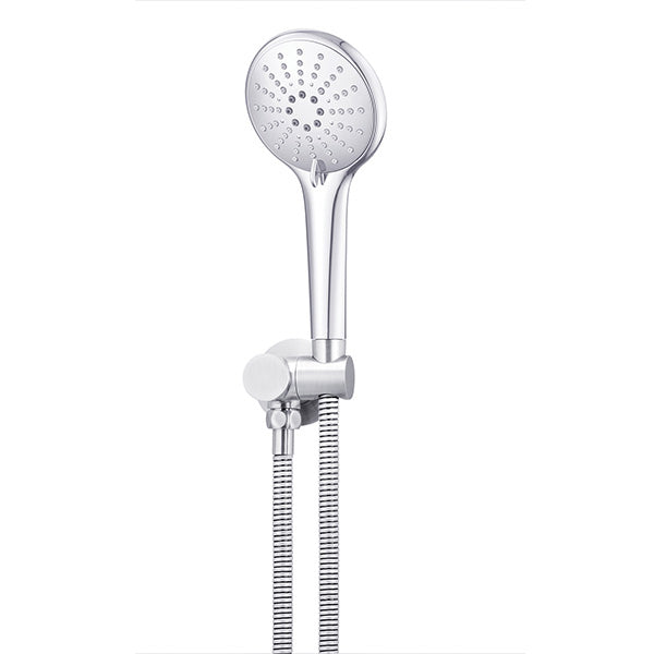 Meir 3 function hand shower on swivel outlet, perfect for replacment - The Blue Space