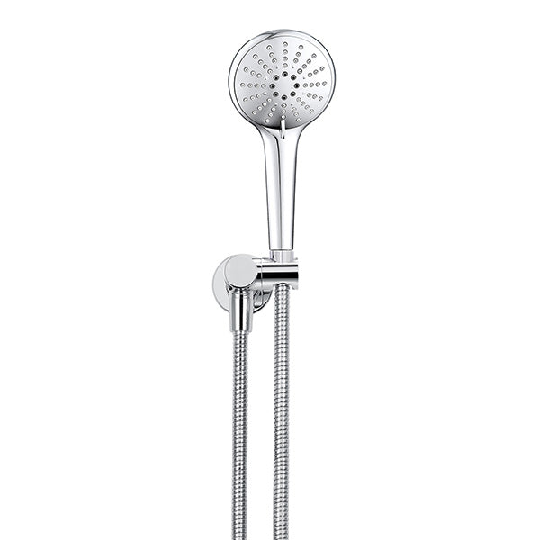 Meir 3 function hand shower on swivel outlet, easy installation - The Blue Space