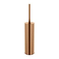 Buy Online Meir Round Toilet Brush and Holder Lustre Bronze MTO02N-R-PVDBZ - The Blue Space