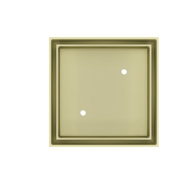 Meir Shower Waste with Tile Insert Tiger Bronze