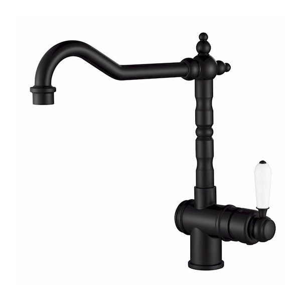Modern National Bordeaux Kitchen Mixer Black