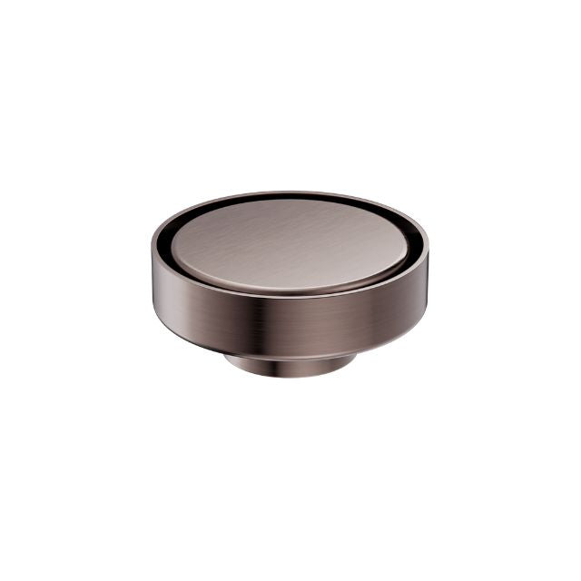 Nero 100mm Round Tile Insert Floor Waste 50mm Outlet Brushed Bronze