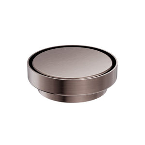 Nero 130mm Round Tile Insert Floor Waste 100mm Outlet Brushed Bronze