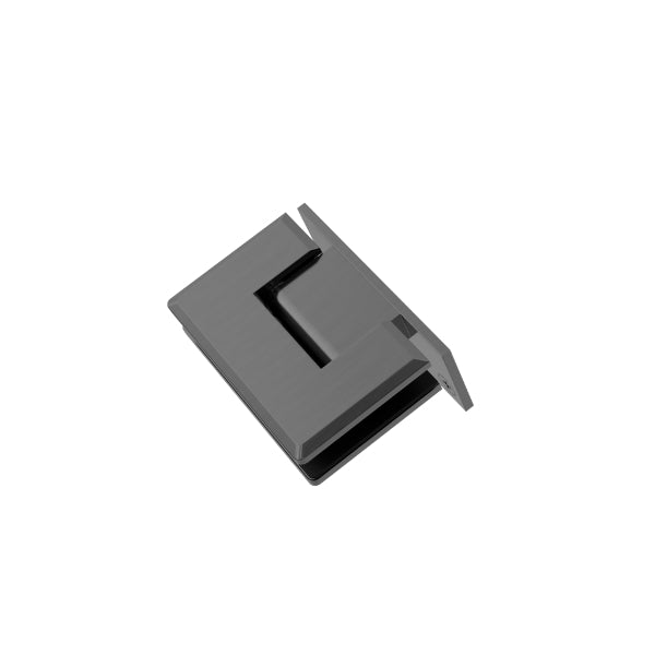 Nero 90 Degree Glass to Wall Shower Hinge Gunmetal