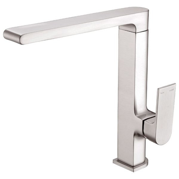 Nero Bianca Kitchen Mixer - Brushed Nickel - The Blue Space