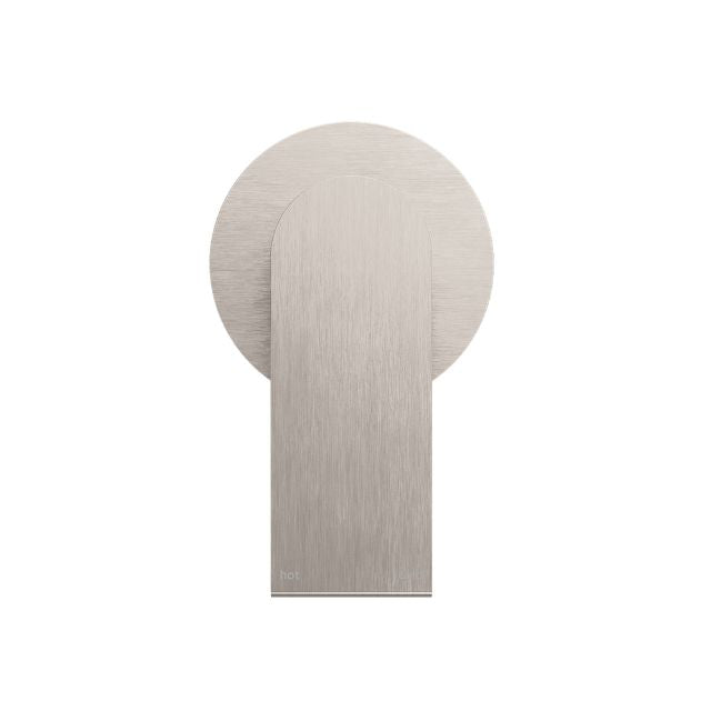 Buy Nero Bianca Shower Mixer 80mm Plate Brushed Nickel NR321511DBN - The Blue Space